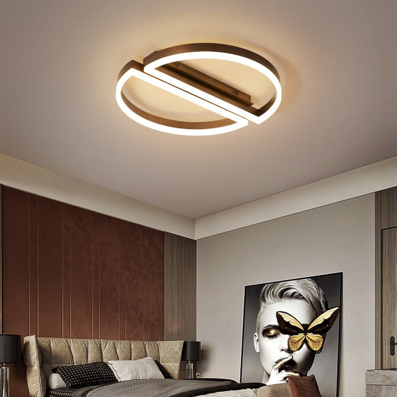 Zipler Dubbel Halfronde Plafondlamp