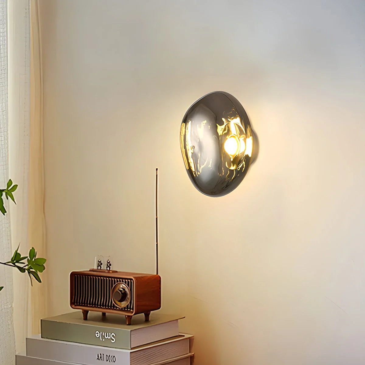 Lavastone Wandlamp