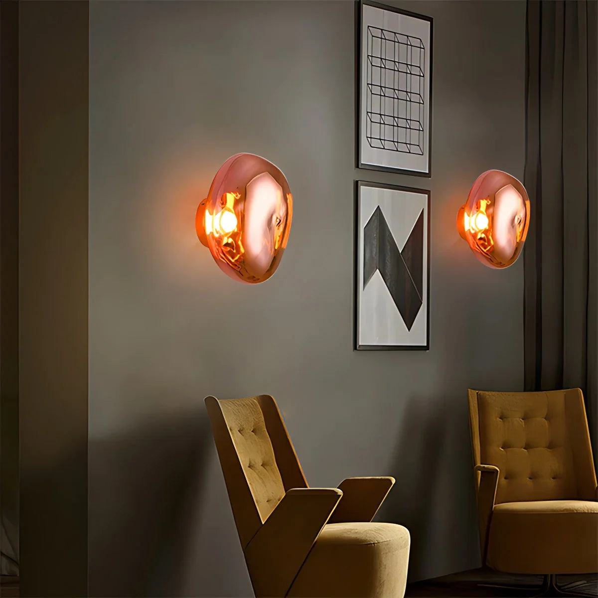 Lavastone Wandlamp