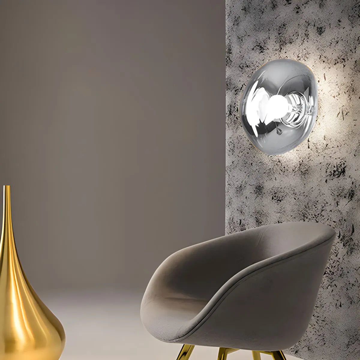 Lavastone Wandlamp
