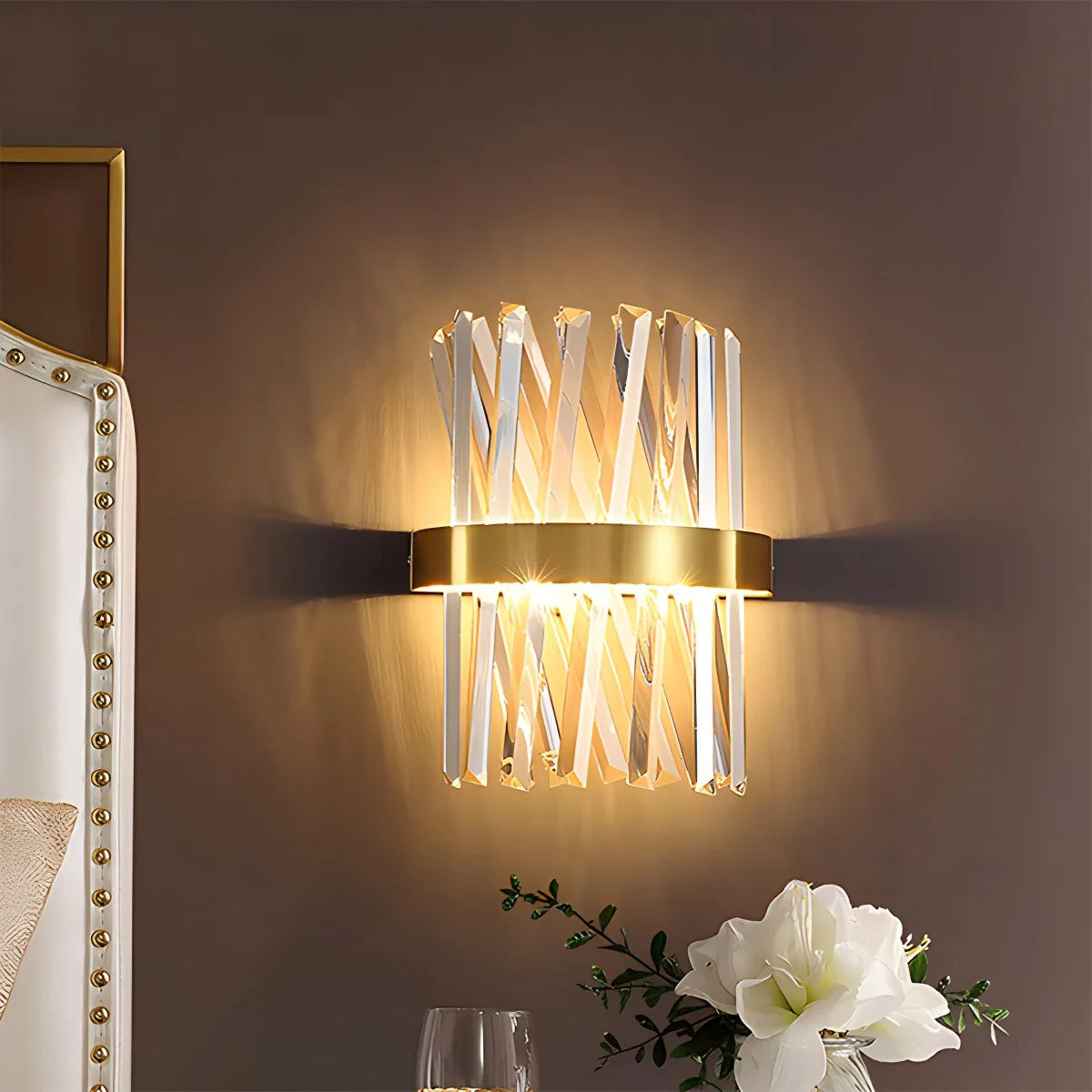Virlen Kristal Wandlamp