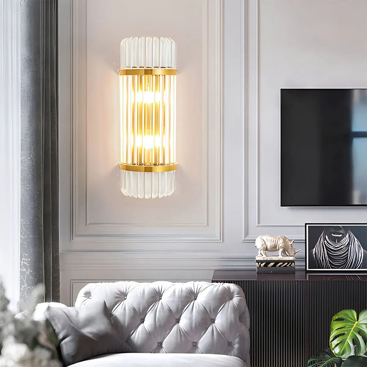 Virlen Kristal Wandlamp
