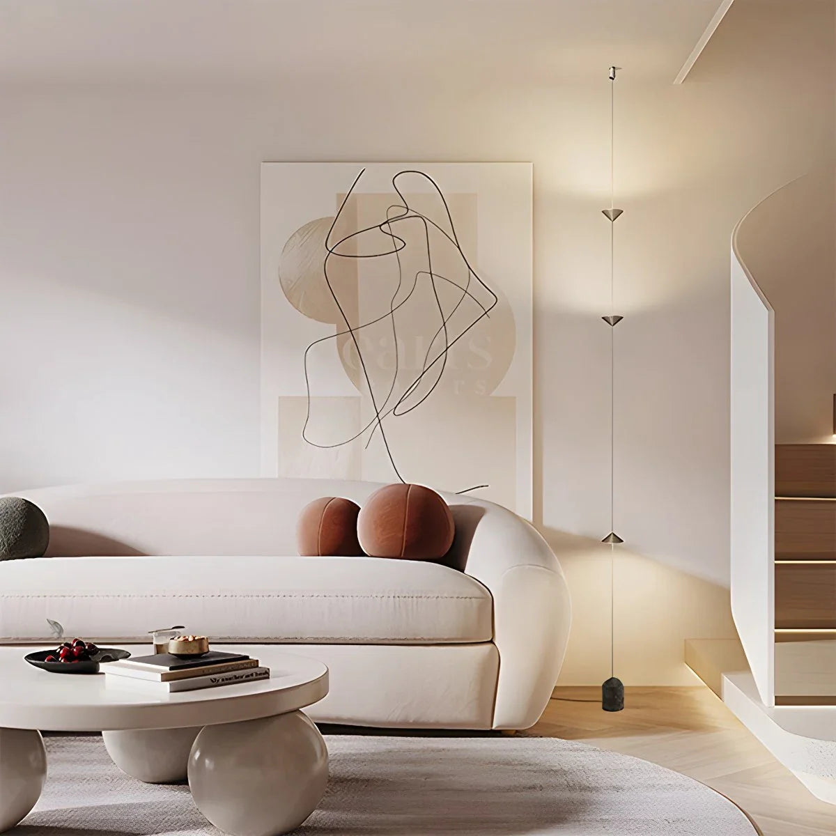 Oziller Vloer Tot Plafond Lamp