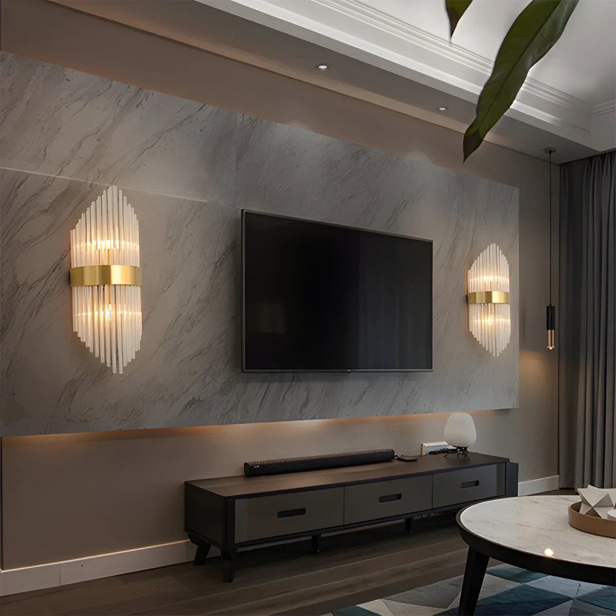 Virlen Kristal Wandlamp