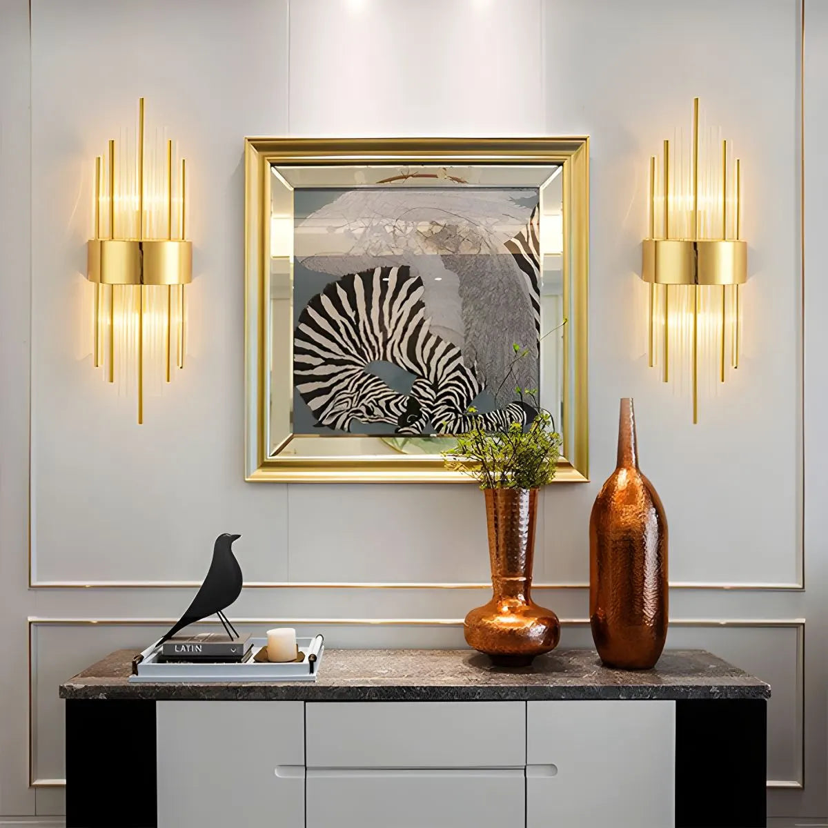 Virlen Kristal Wandlamp