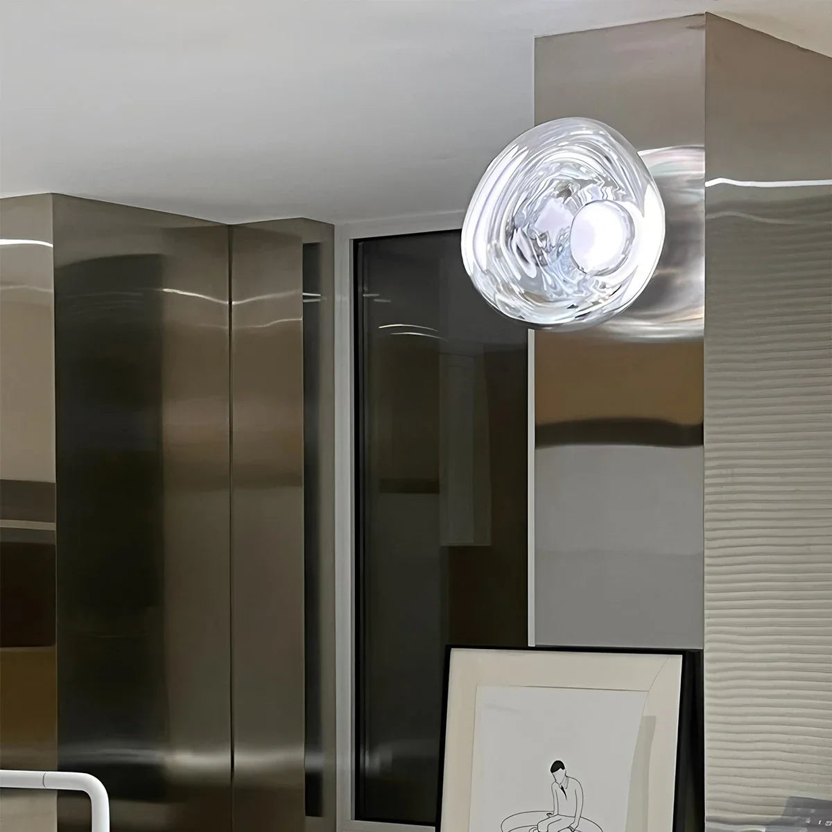Lavastone Wandlamp