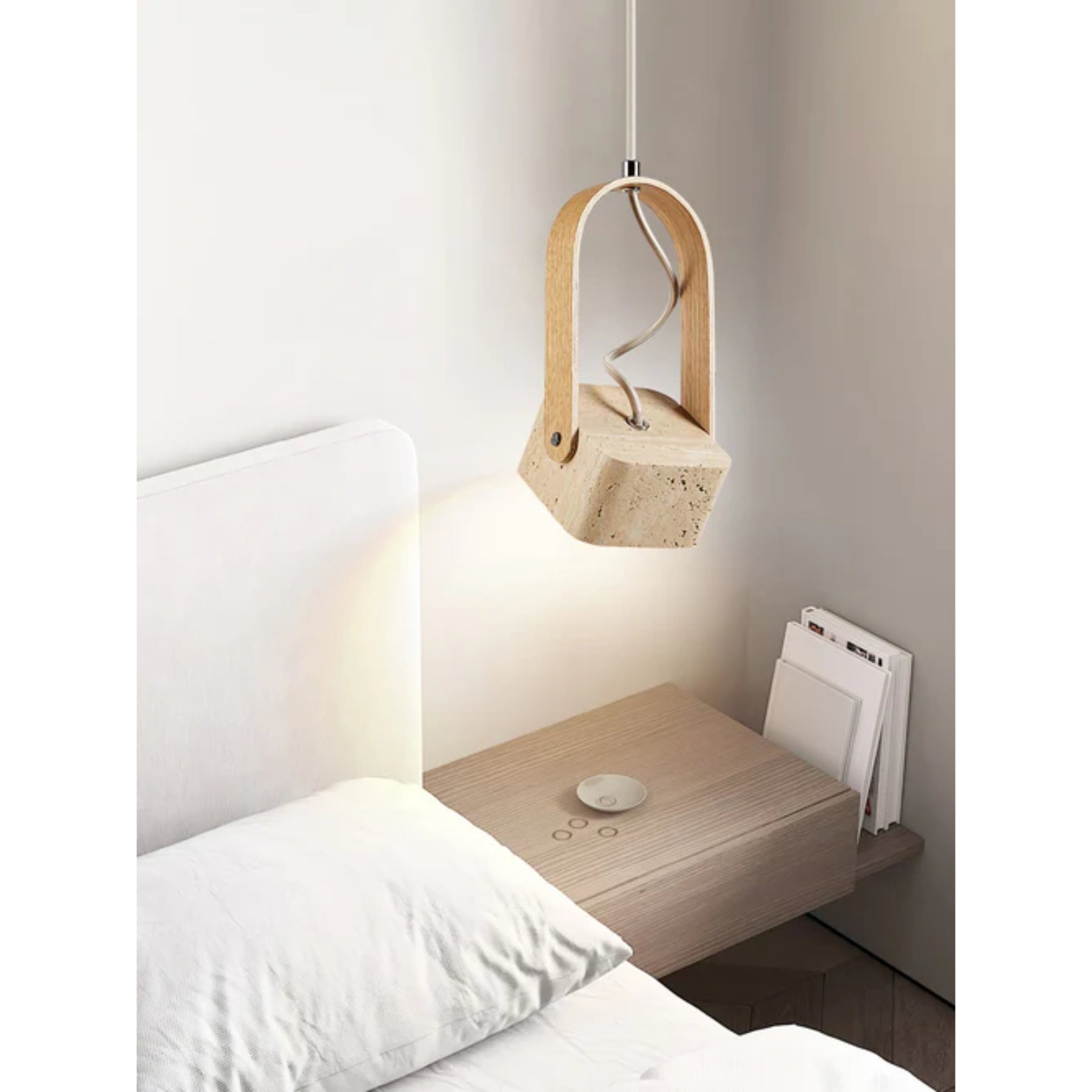 Lorecello Natuursteen Hanglamp