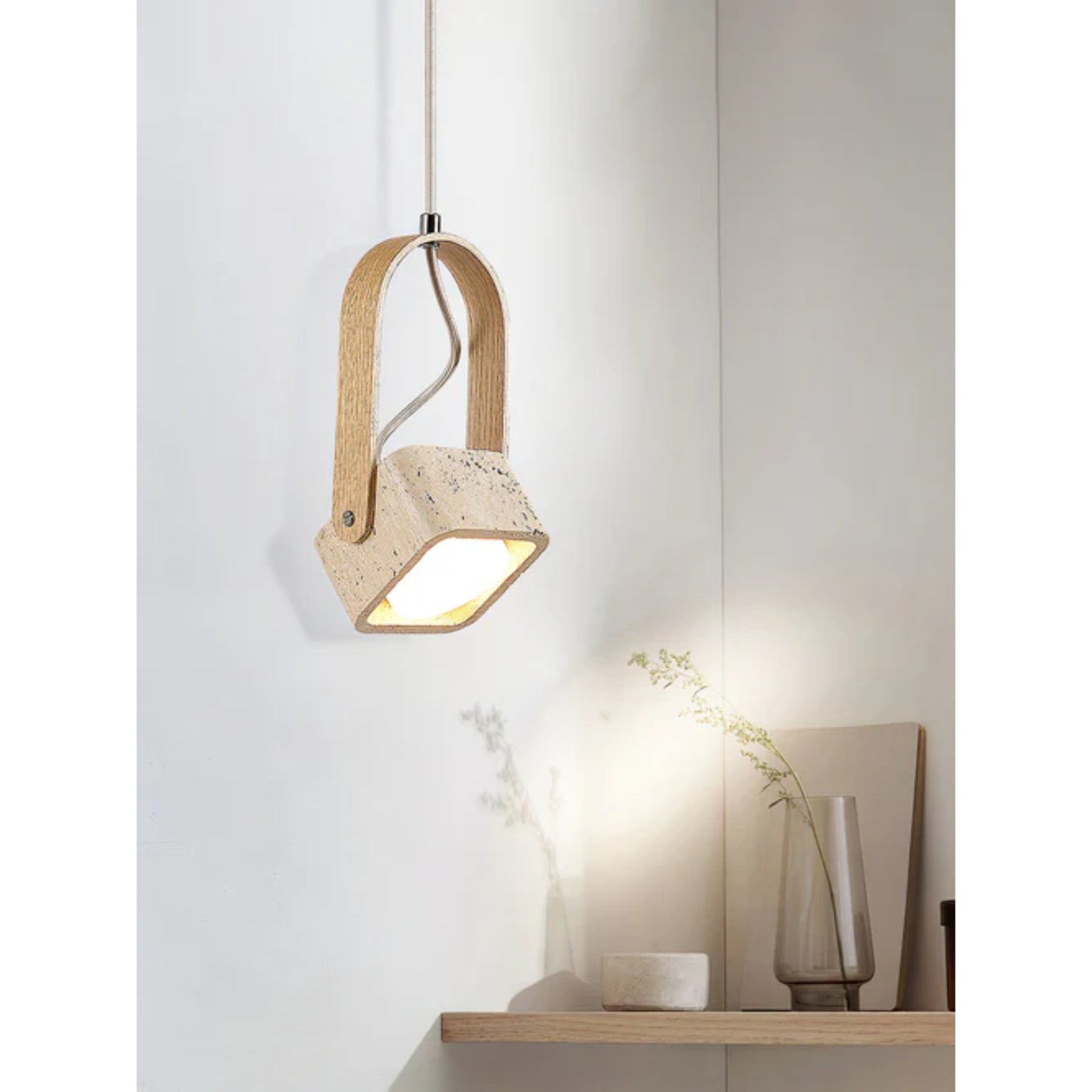 Lorecello Natuursteen Hanglamp