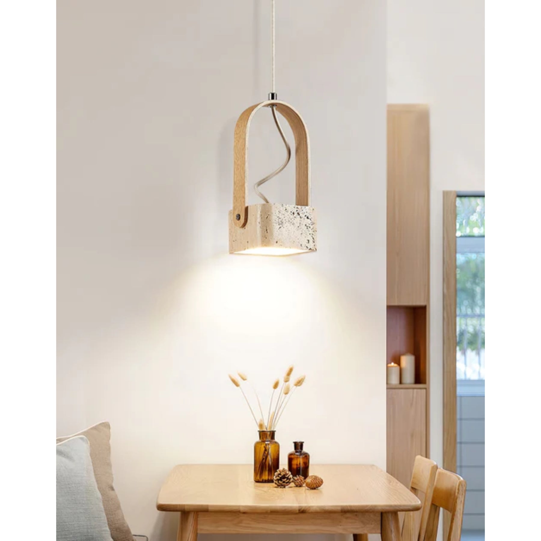 Lorecello Natuursteen Hanglamp