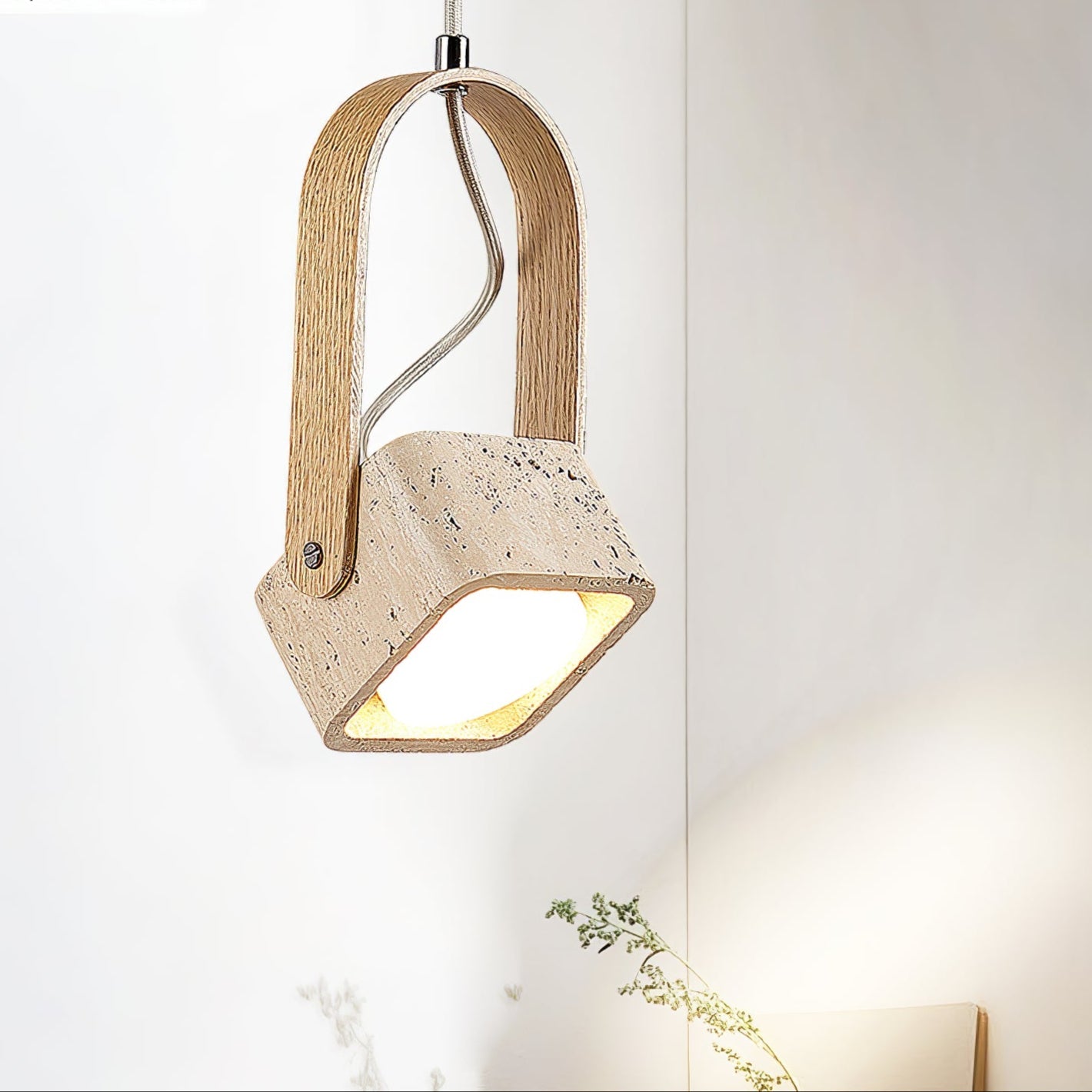 Lorecello Natuursteen Hanglamp