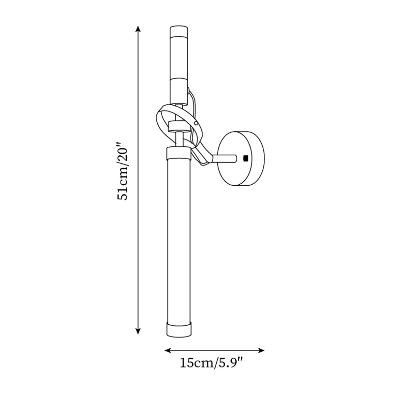 Lanterna da parete Lanzy