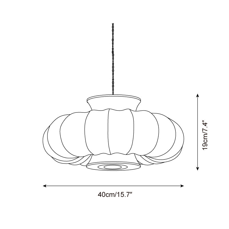 Lampada a sospensione Araveso