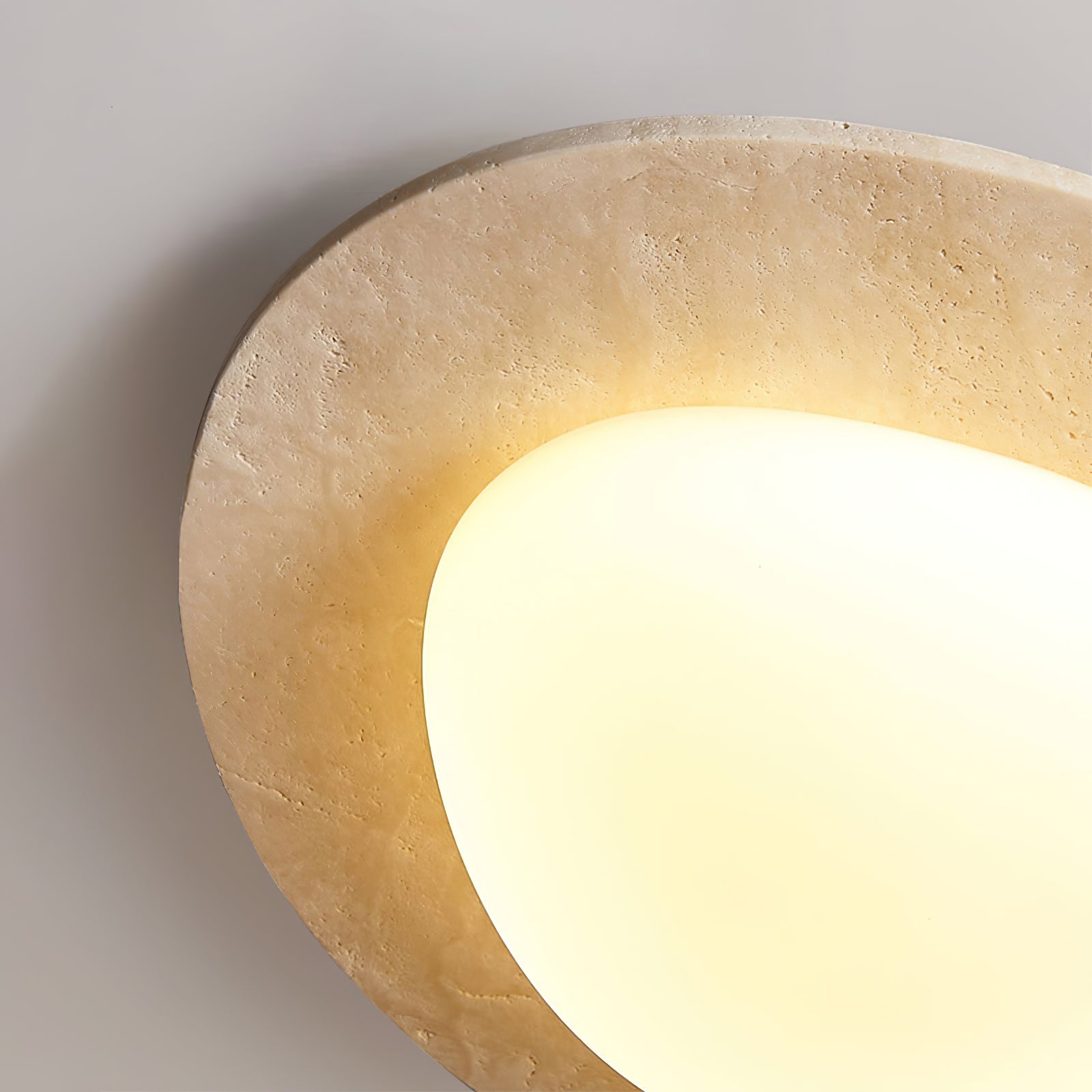 Lampada da soffitto Arone Pietra naturale