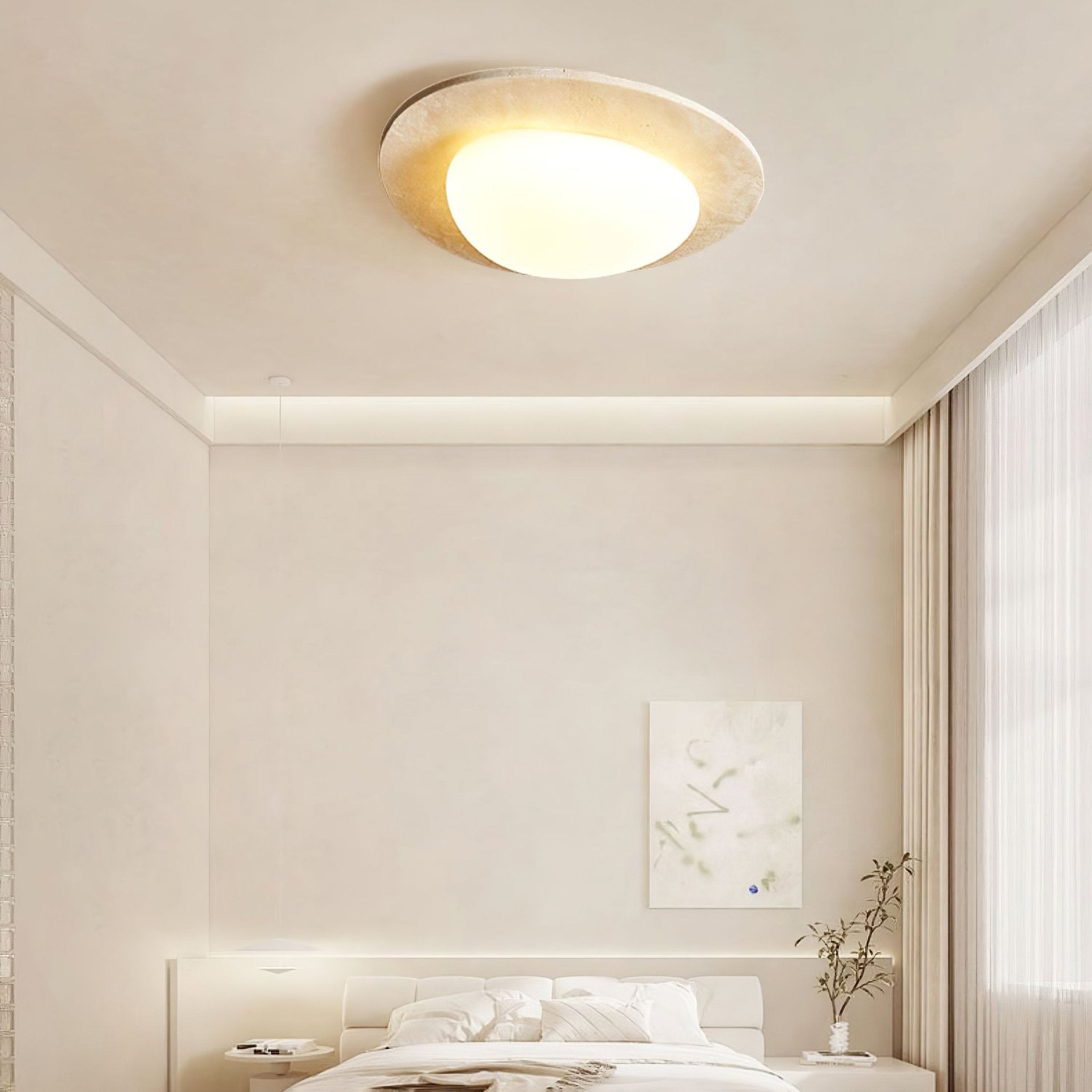 Lampada da soffitto Arone Pietra naturale