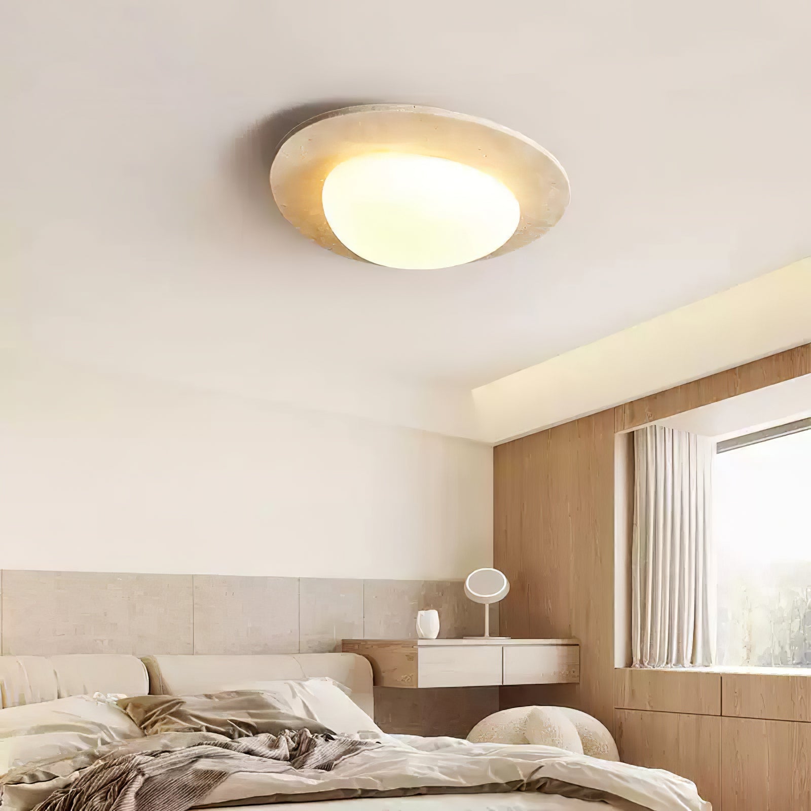 Lampada da soffitto Arone Pietra naturale