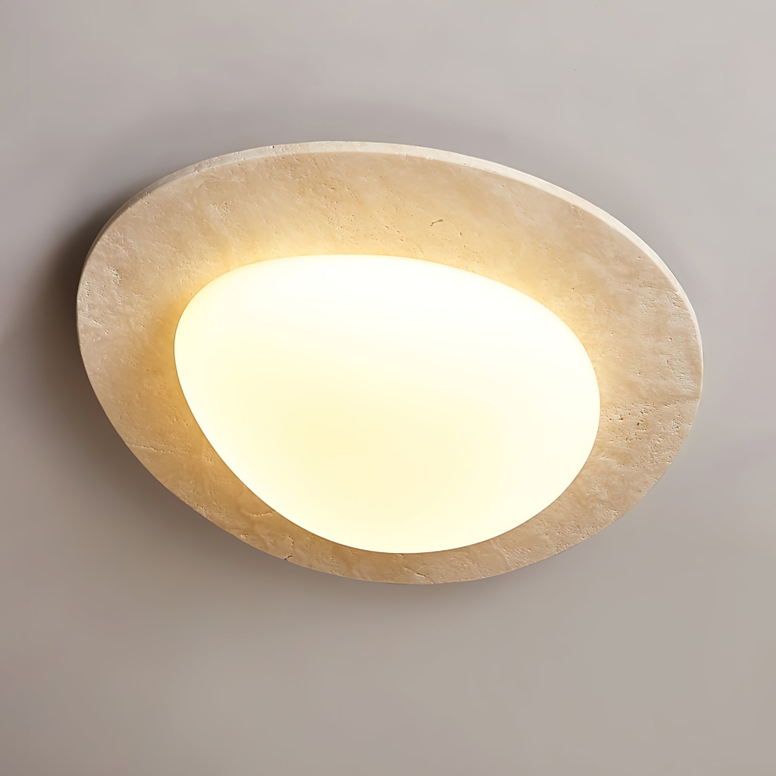 Lampada da soffitto Arone Pietra naturale