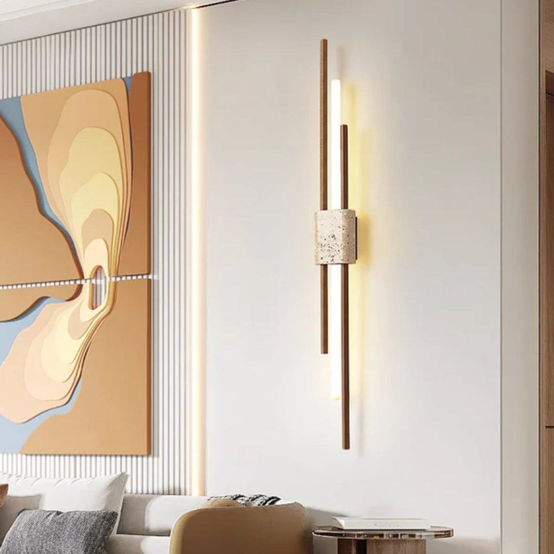 Eraxis Lineaire Wandlamp