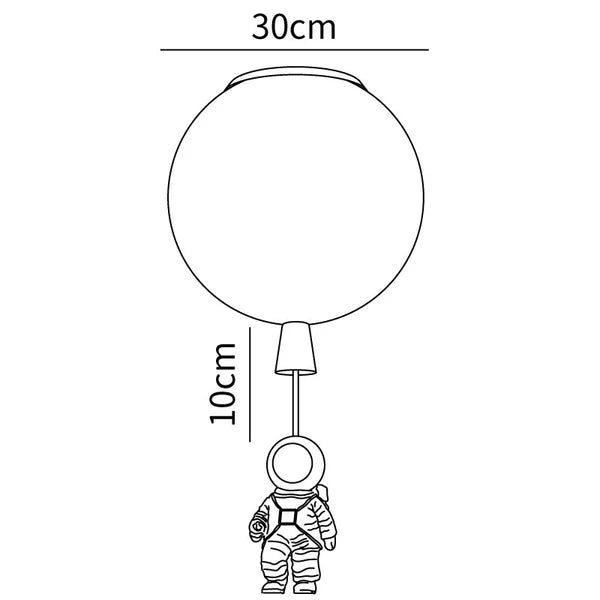 Nautus Astronaut Plafondlamp