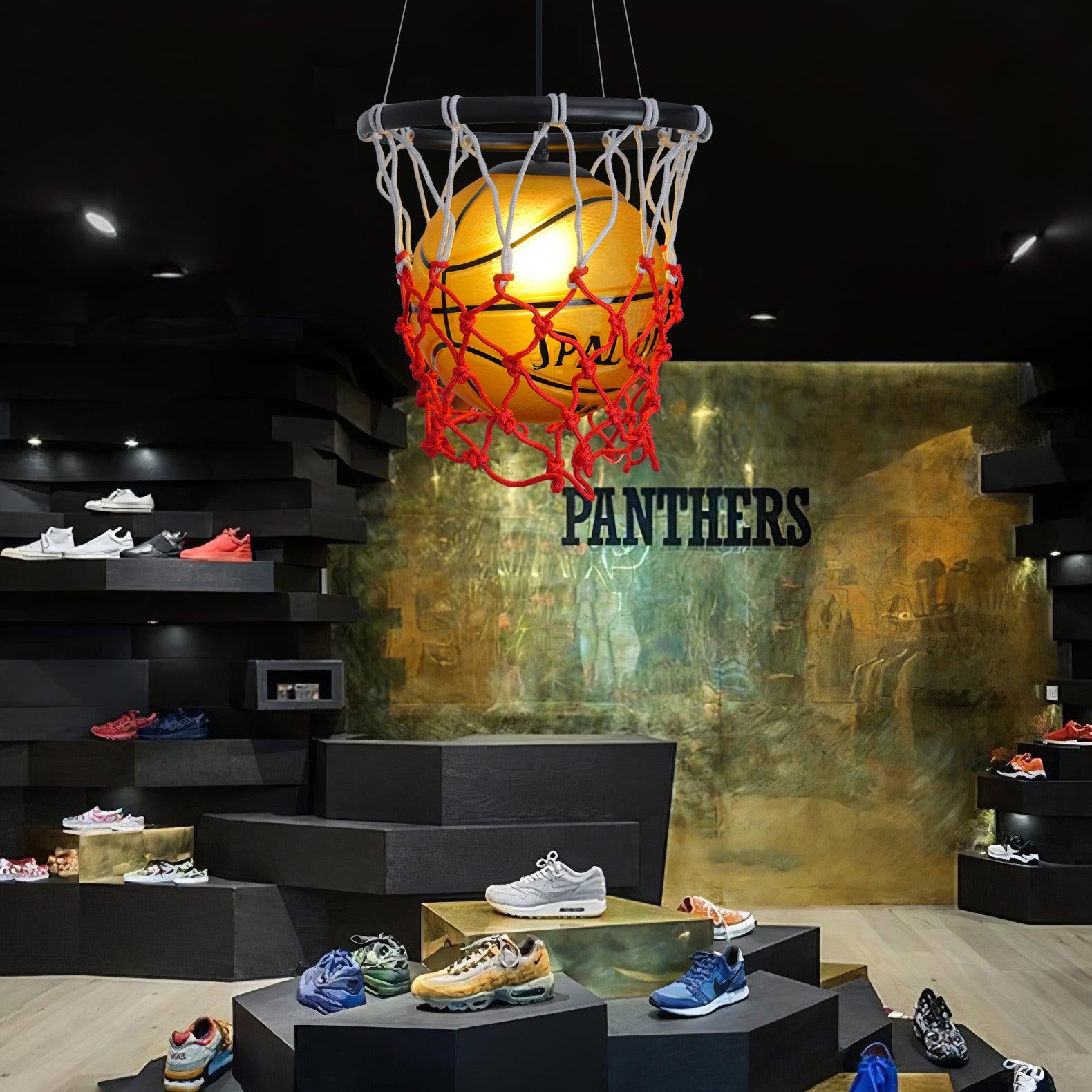 Lampada a sospensione da basket per cameretta