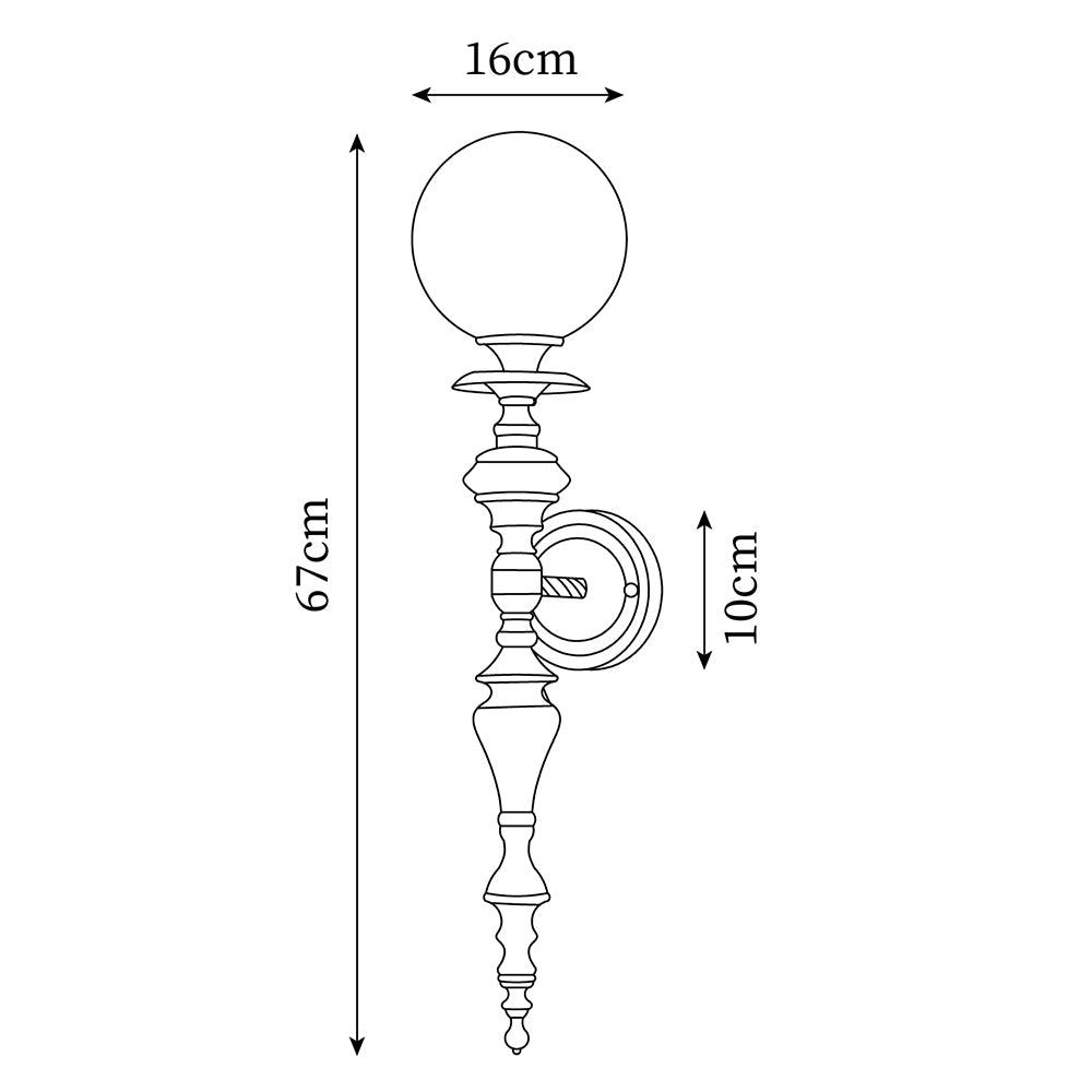 Solviera Wandlamp