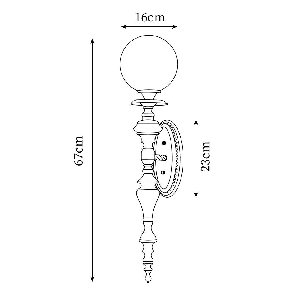 Solviera Wandlamp
