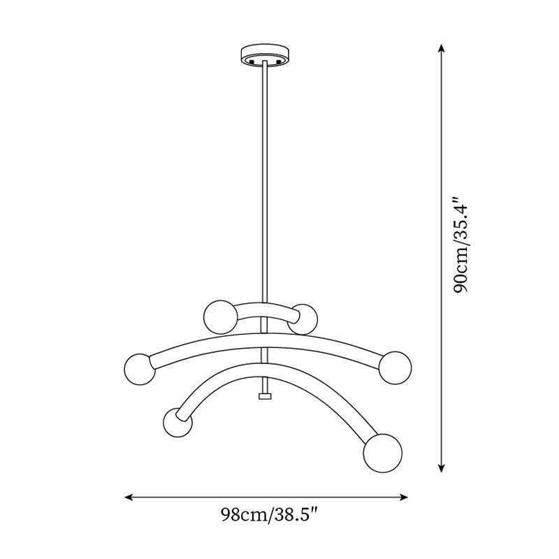 Vetrano Hanglamp