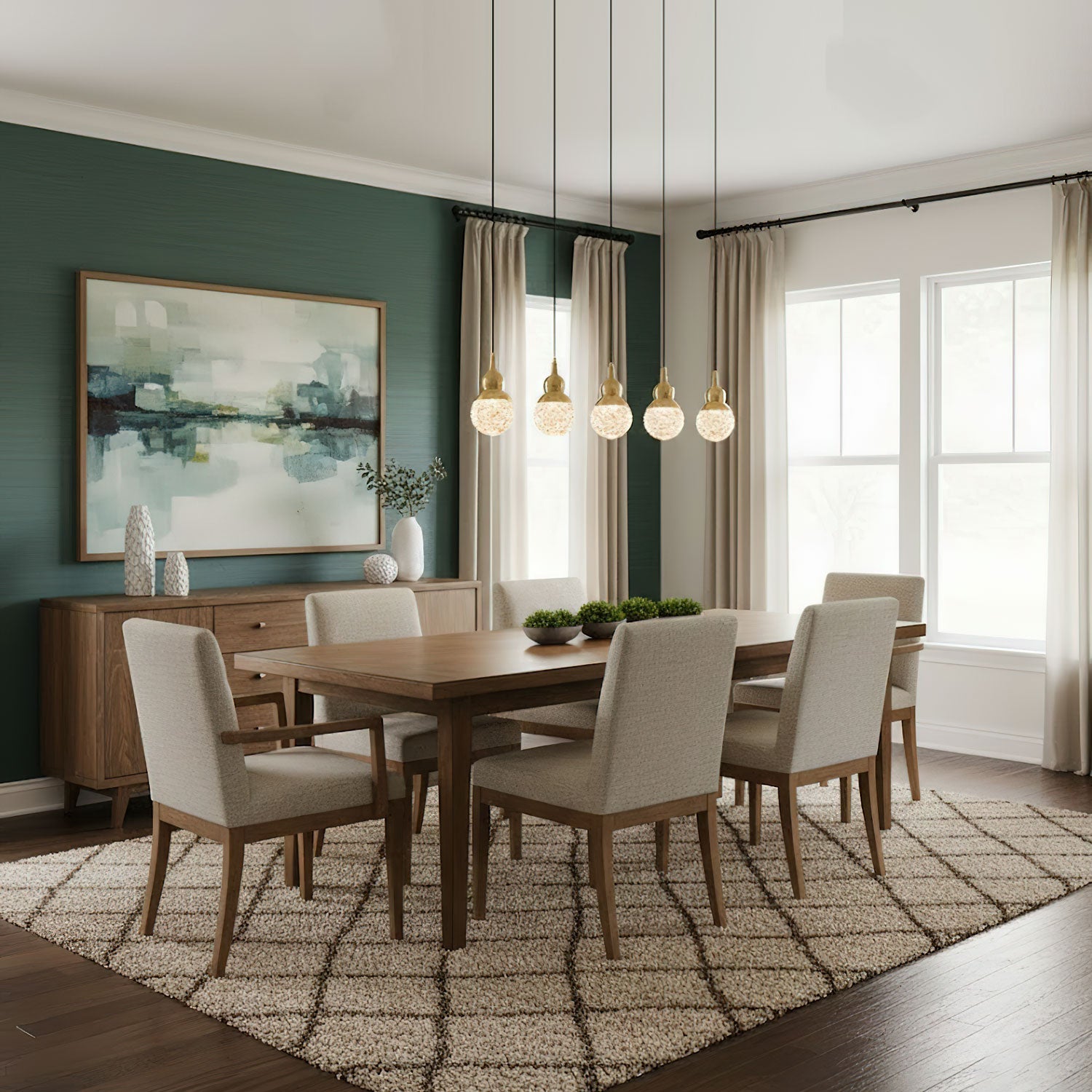 Lampada a sospensione Berrin