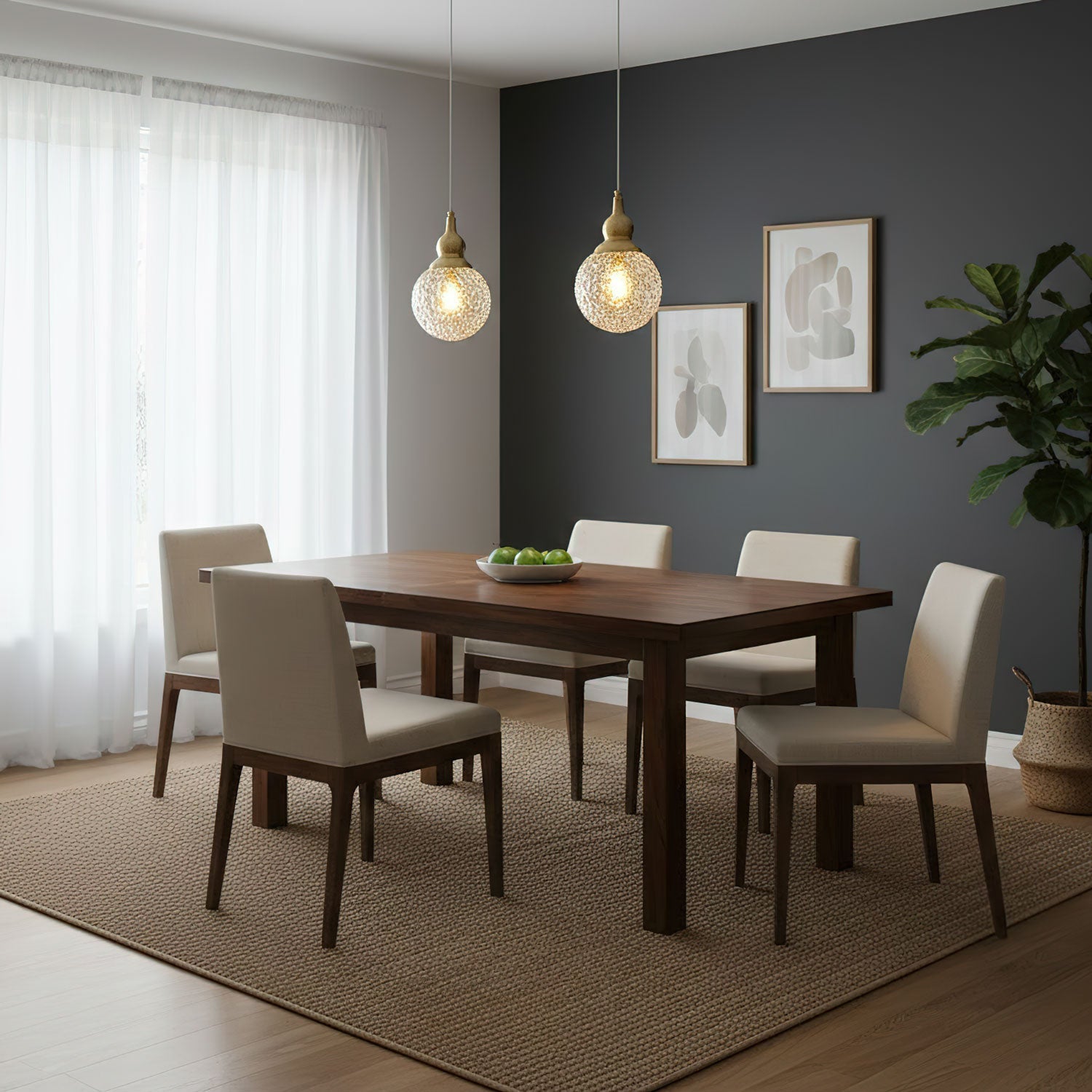 Lampada a sospensione Berrin