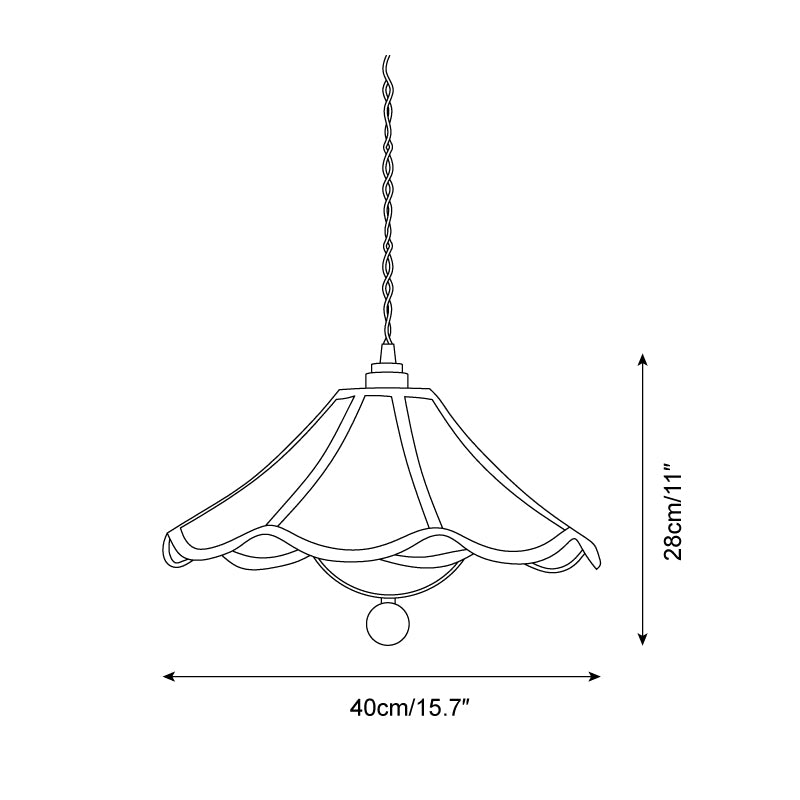Lampada a sospensione Bentis