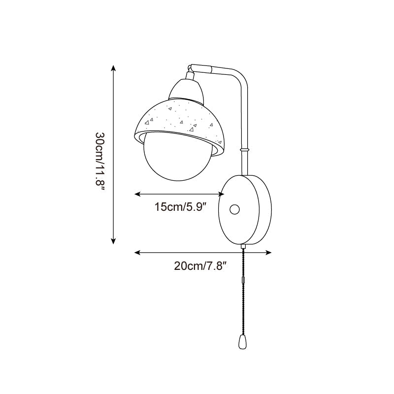 Bellemon Natuursteen Wandlamp