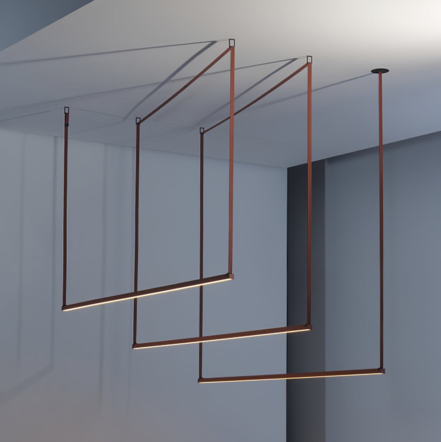 Lampada a sospensione Beltaz Lineaire