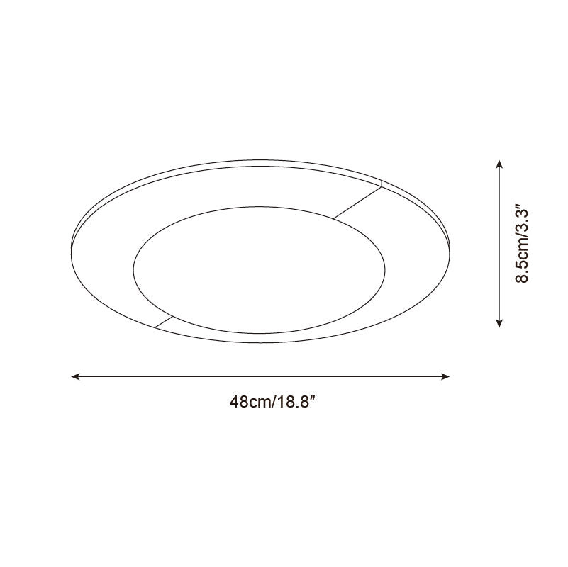 Beya Natuursteen Plafondlamp