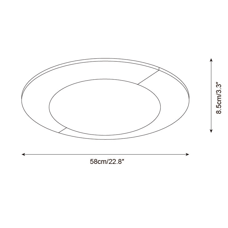 Beya Natuursteen Plafondlamp