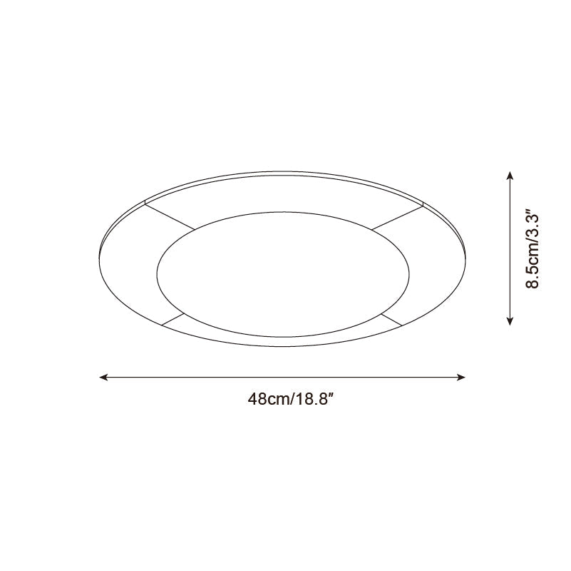Beya Natuursteen Plafondlamp