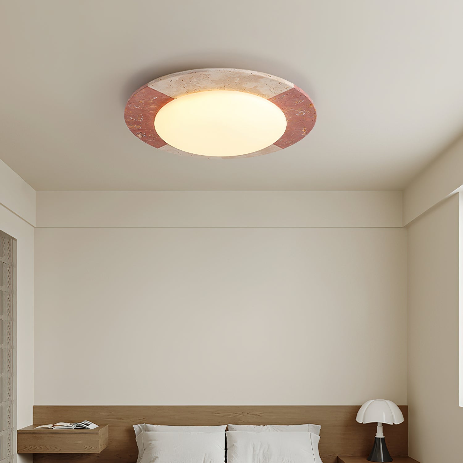 Beya Natuursteen Plafondlamp