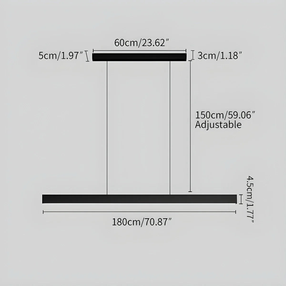 Ceylano Lineaire Hanglamp