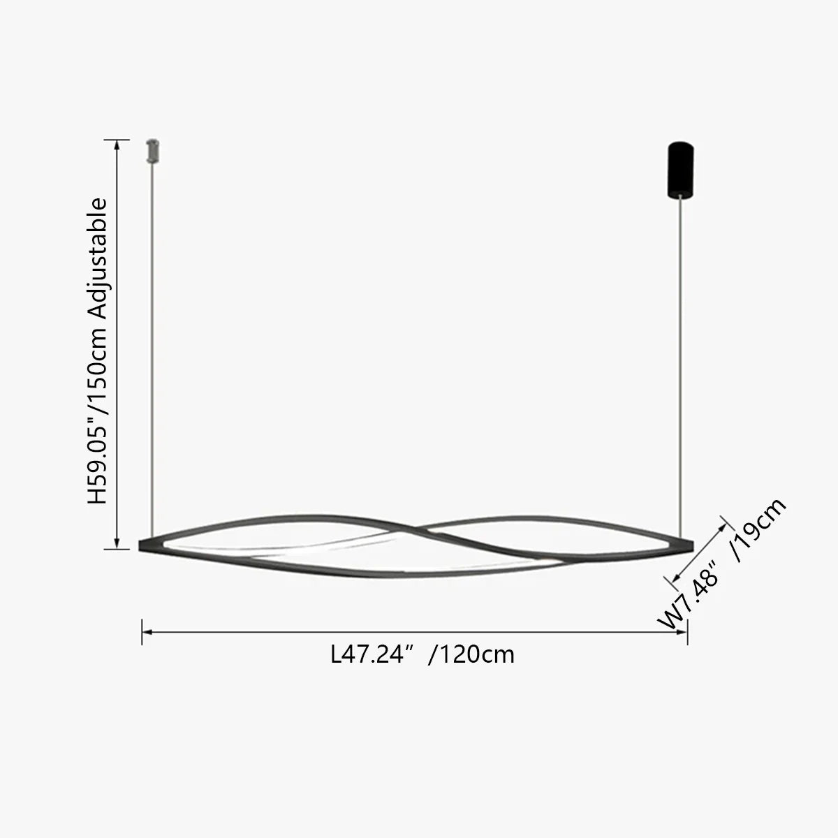 Tylon Twist Hanglamp