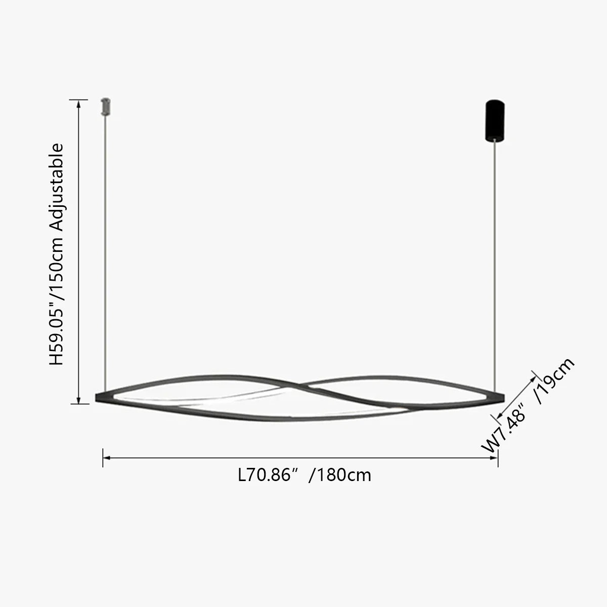 Tylon Twist Hanglamp