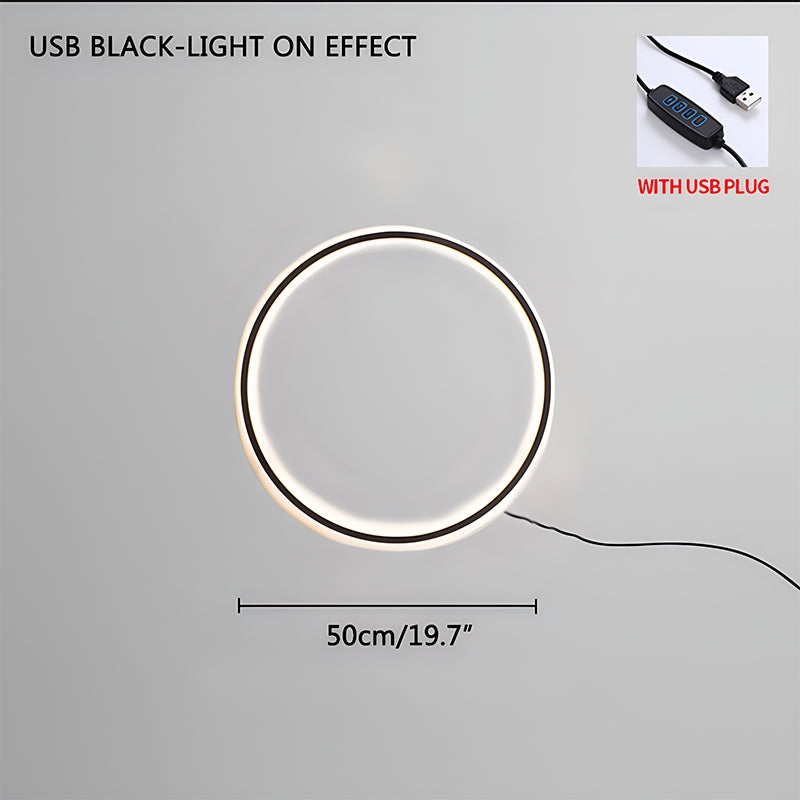 Rosero Circular Wandlamp
