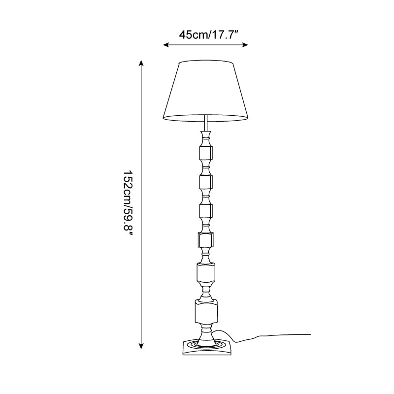 Lampada da pavimento Boralis