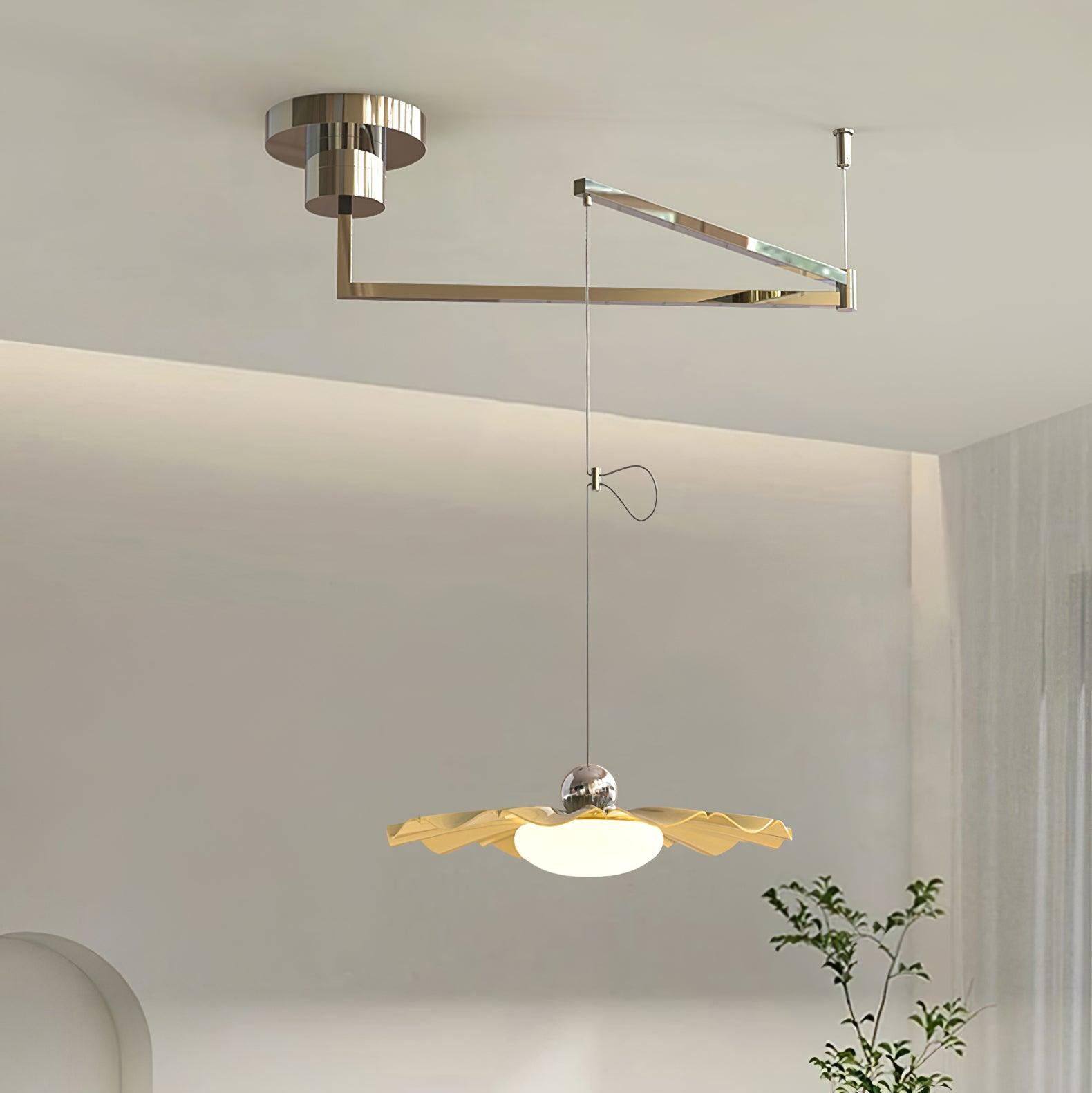 Lampada a sospensione con braccio oscillante Bloze Flower