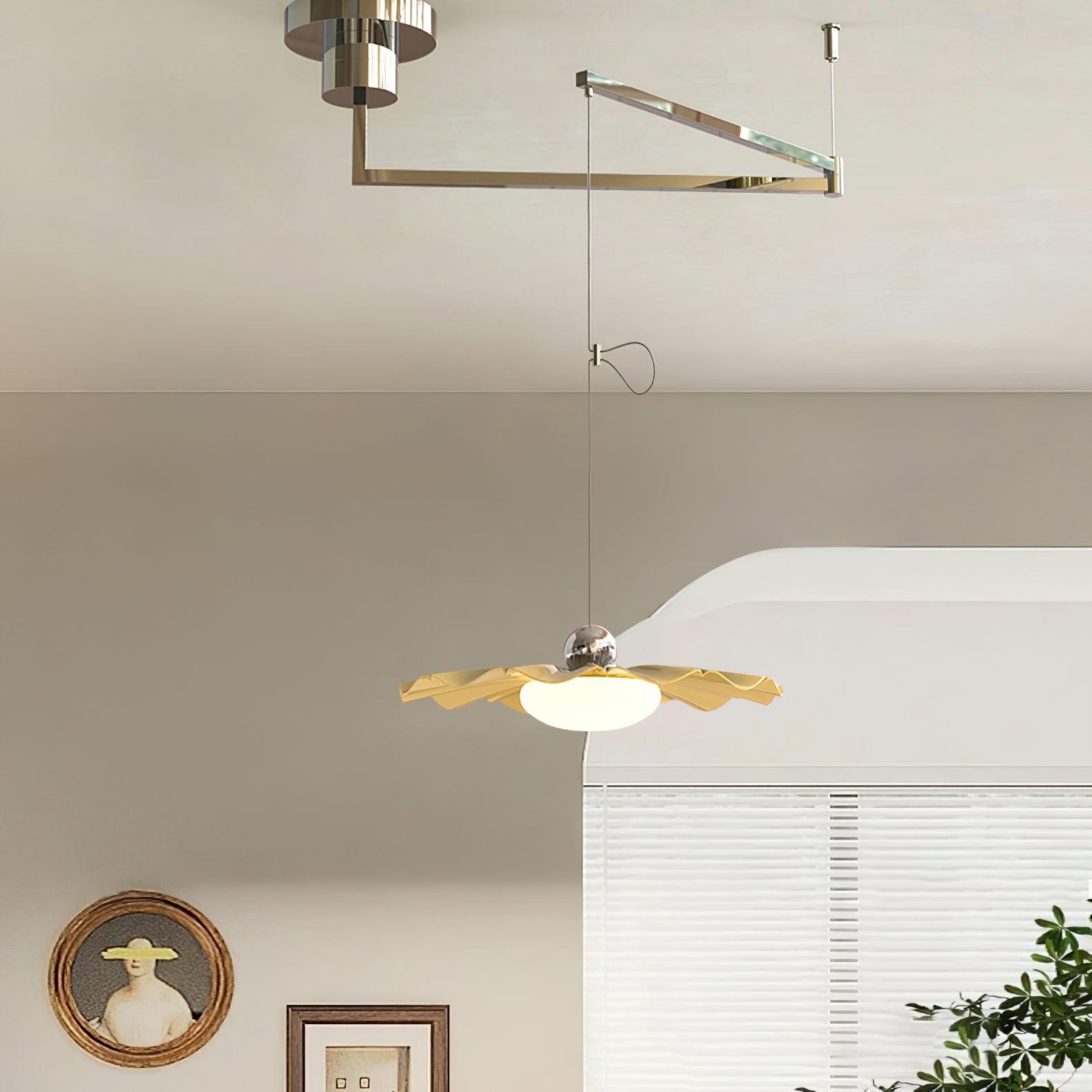 Lampada a sospensione con braccio oscillante Bloze Flower