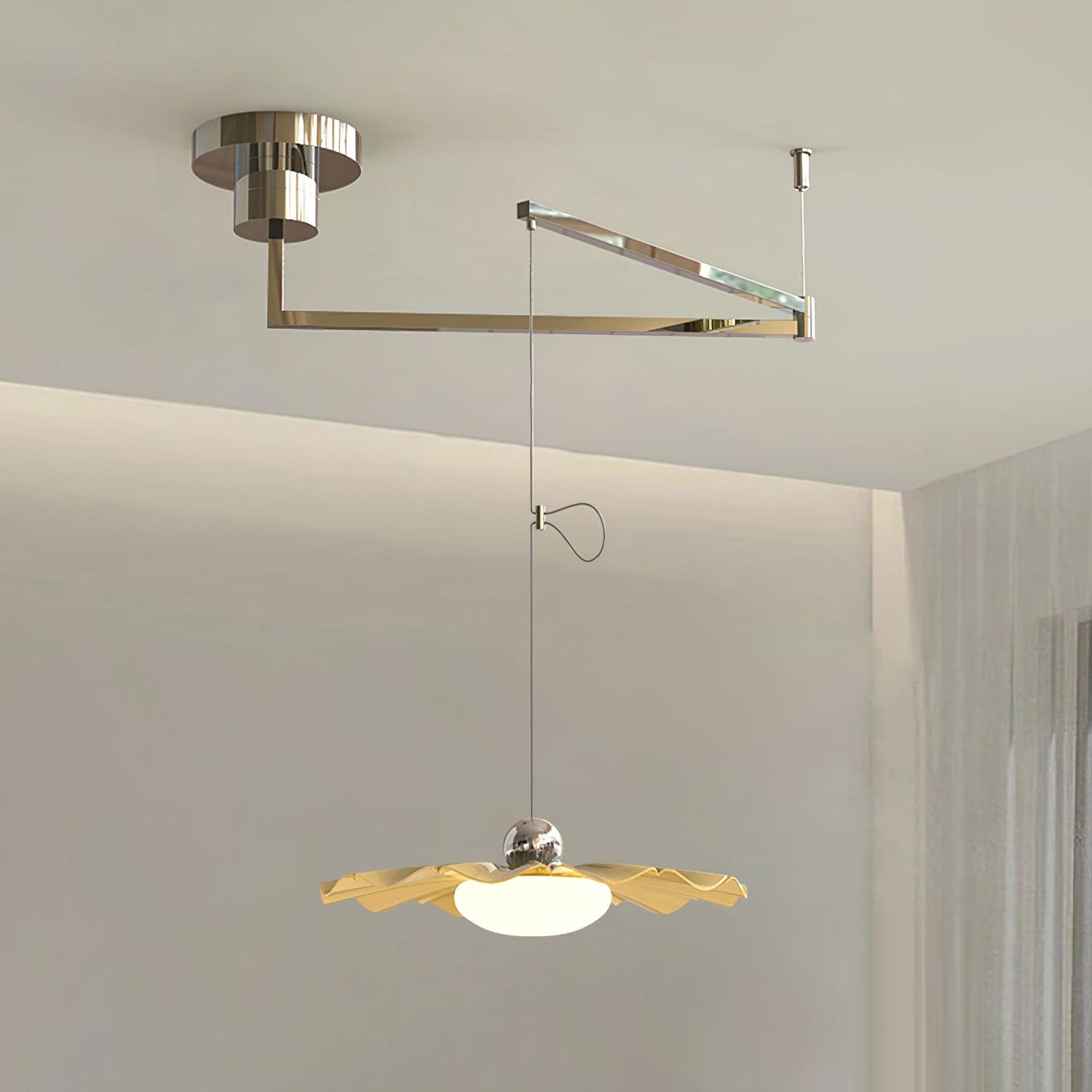 Lampada a sospensione con braccio oscillante Bloze Flower