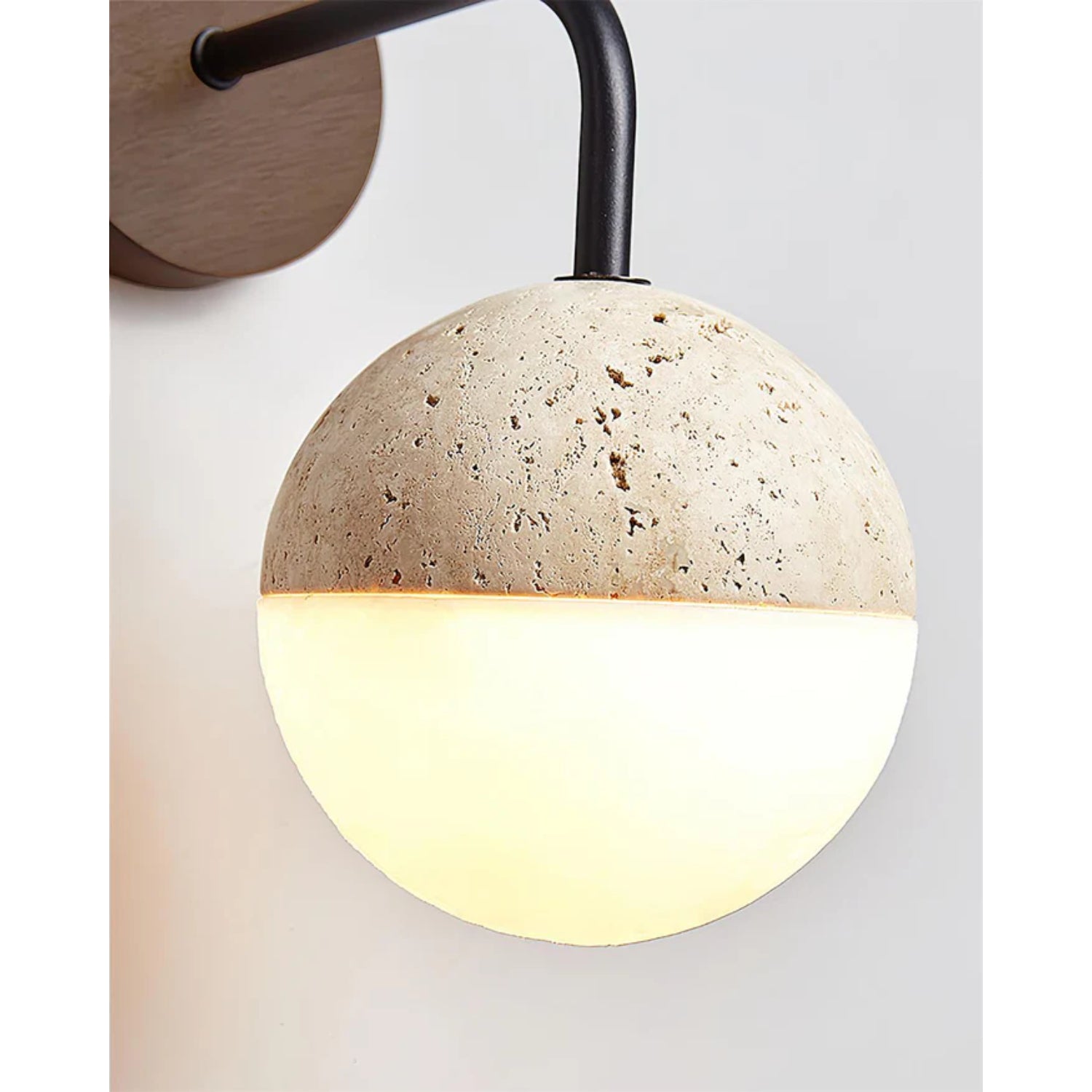 Boilin Natuursteen Wandlamp
