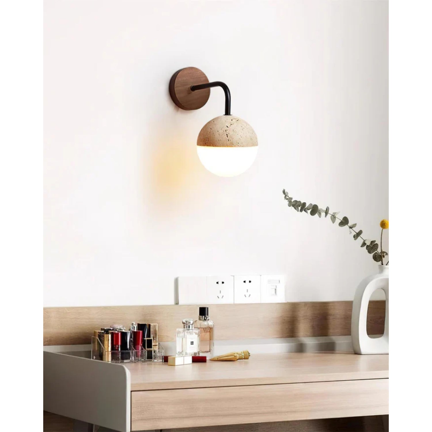 Boilin Natuursteen Wandlamp