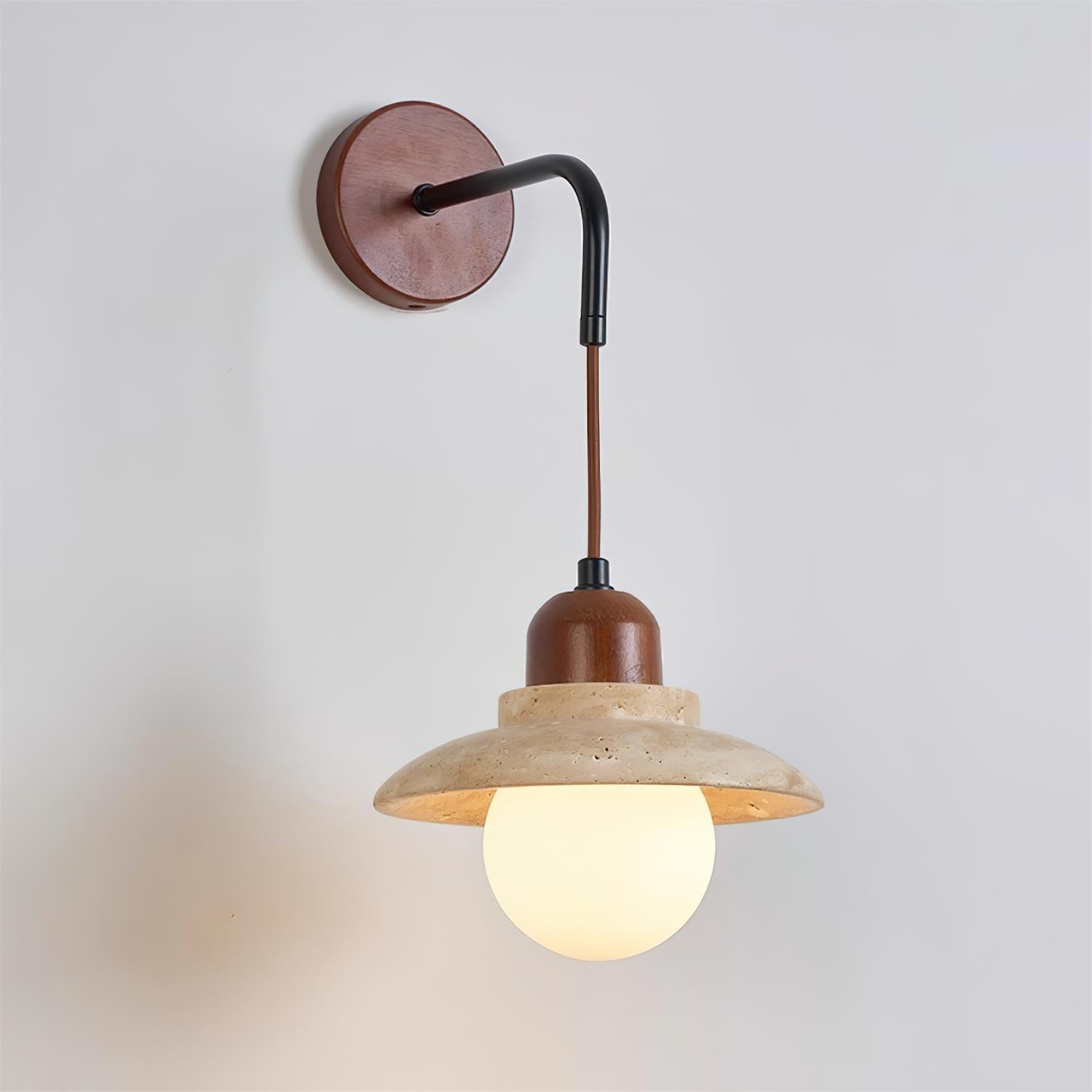 Barns Natuursteen Wandlamp