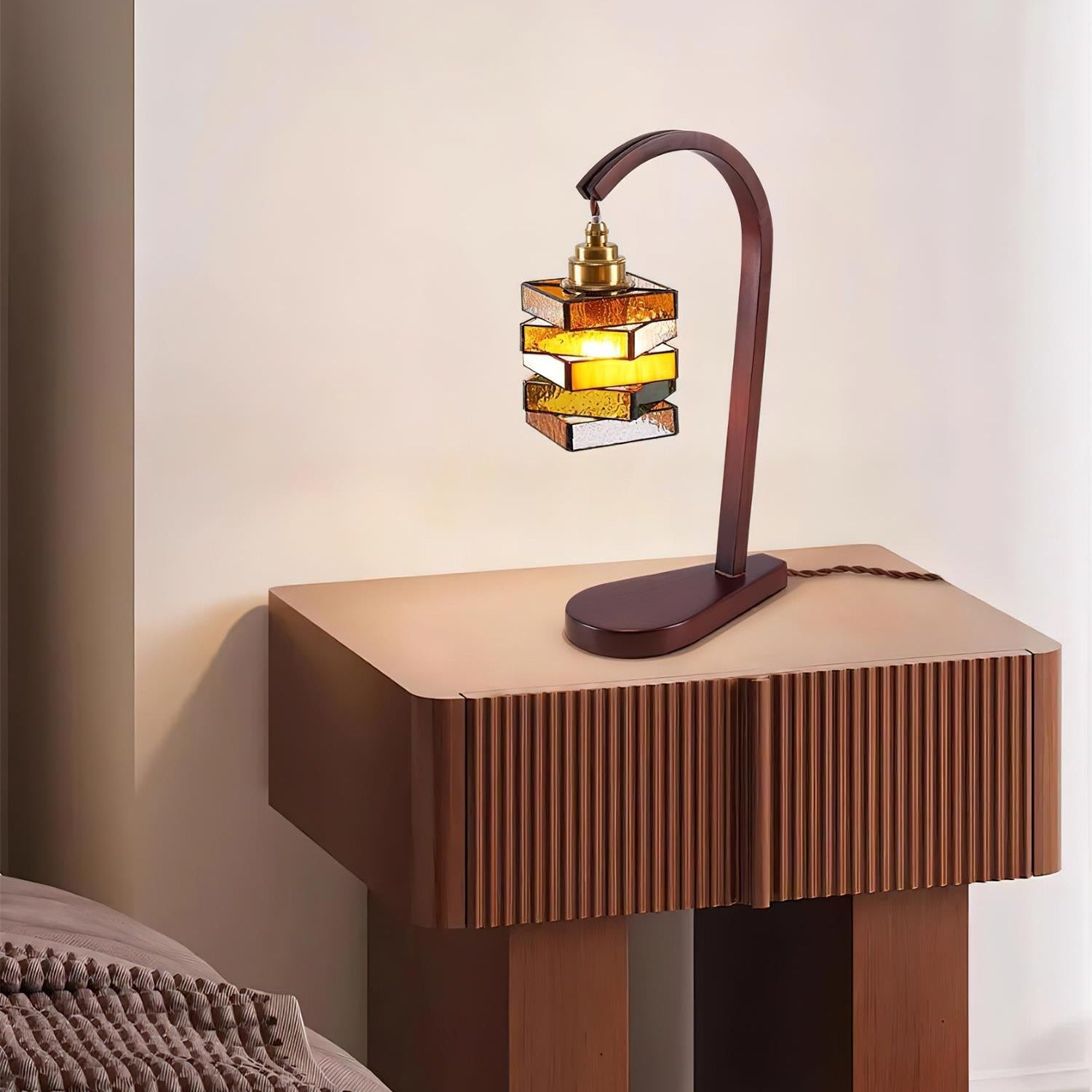 Lampada da tavolo Birica Tiffany