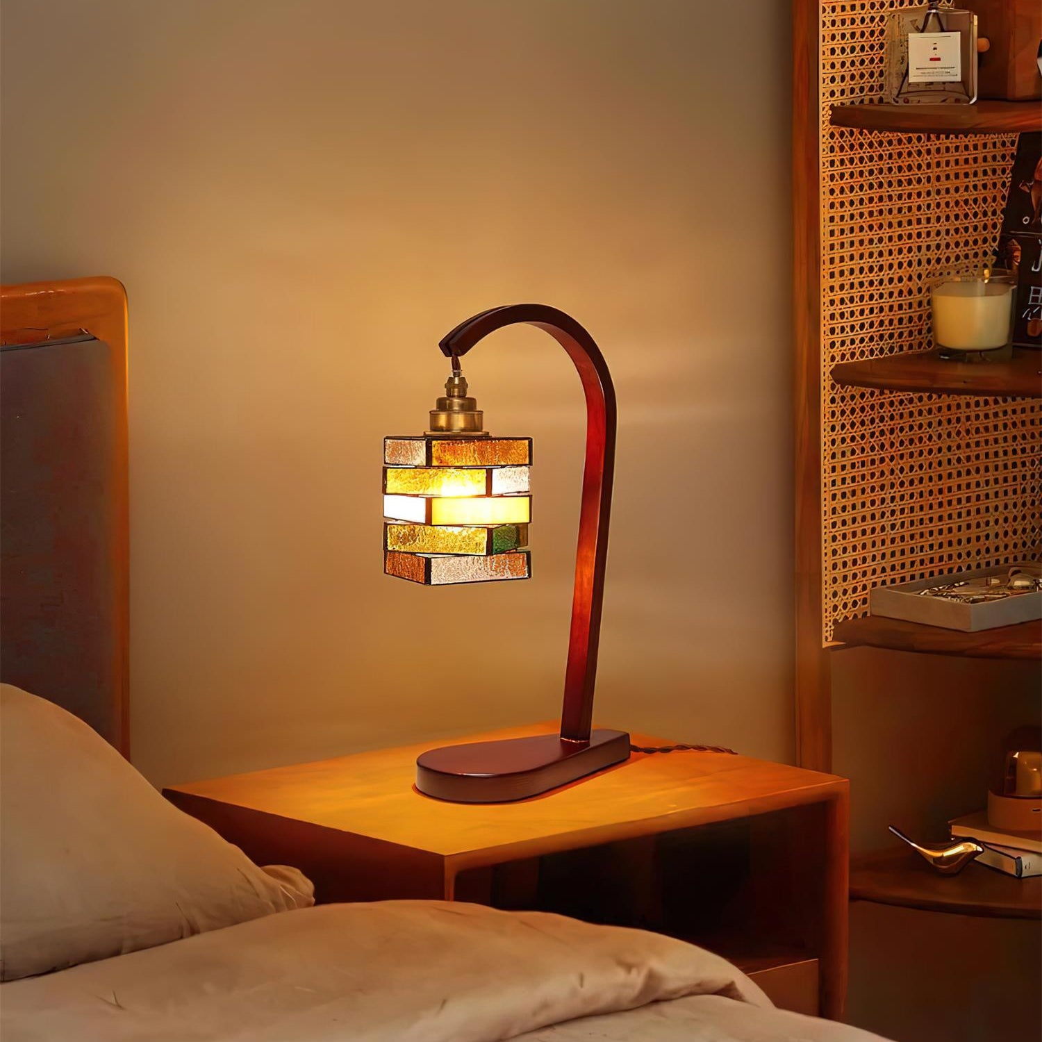 Lampada da tavolo Birica Tiffany