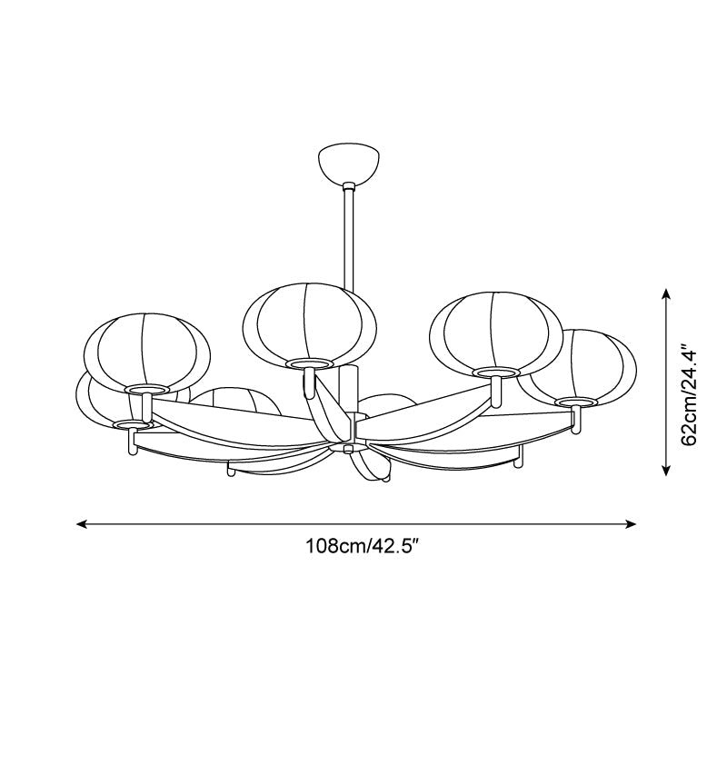 Lampada da soffitto Belitos