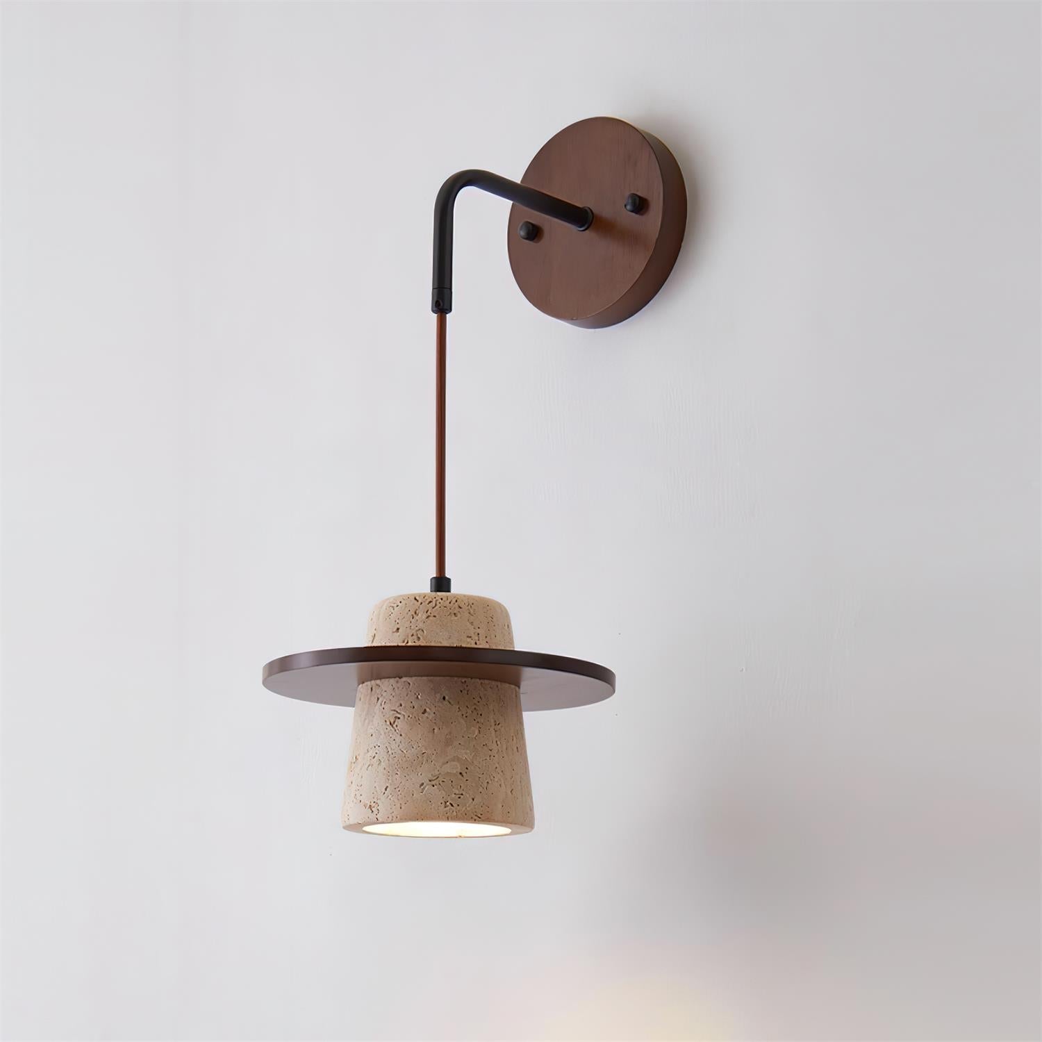 Mismon Natuursteen Wandlamp